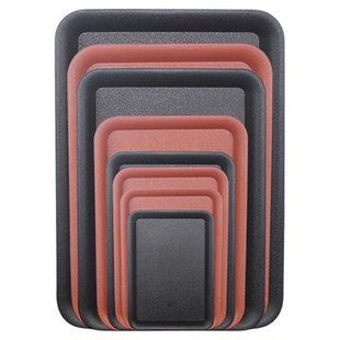 花博士长方形树脂加厚托盘花盆底托接水盘花盆底座可存水花托塑料