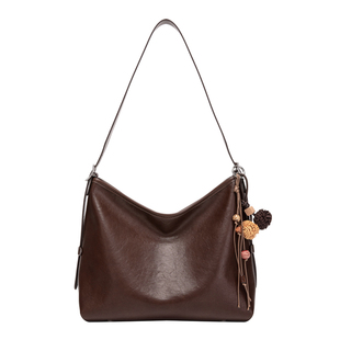 通勤托特包女大容量2026新款春季百搭单肩斜挎包女款腋下包hobo包