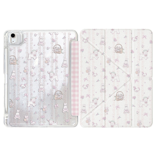 海贝【新款雪花流沙ipad保护壳】带笔槽ipadair7保护壳适用全包Pro11亚克力ipadair5保护壳ipad9防摔mini7