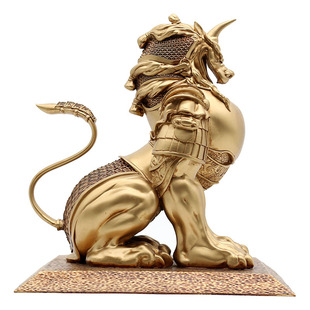 羽林 将军貔貅招财摆件开业贺礼乔迁新居礼物公司前台装饰品高档