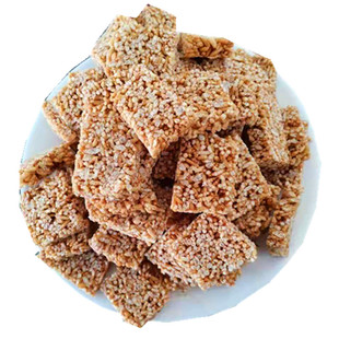 安徽太湖特产农家纯手工制作红薯米糖炒米子糖脆香儿时原味小零食