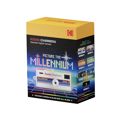 顺丰包邮第2代新柯达千禧年数码ccd相机盲盒Kodak Charmera钥匙圈