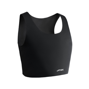 JPIOC鲸崎束胸内衣无痕大胸显小cos超平塑胸背心女秋冬运动裹胸