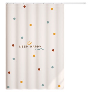 浴室卫生间窗帘防水厕所小窗户专用遮挡帘免打孔遮光防走光帘子