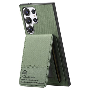 带卡包支架适用三星S25ultra手机壳新款s24FE可插卡S23+plus可放卡S22uitra防磁A56商务A36收纳A35卡夹14防摔