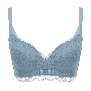 依曼丽内衣女夏小胸聚拢记忆钢圈调整型舒适无痕收副乳防下垂文胸