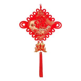 中国结福字挂件新年装饰客厅大号高档双鱼卧室房门乔迁新居装饰品