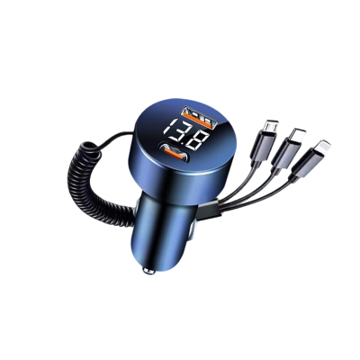 一拖三车载充电器330W超级快充