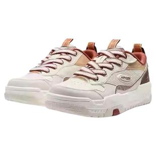 特步征程板鞋男鞋2025春秋新款百搭休闲软底运动鞋975119310060