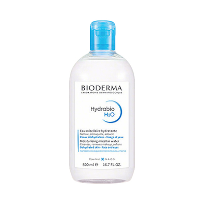 Bioderma/贝德玛卸妆水润妍小蓝水500ml滋润保湿洁肤液温和清洁