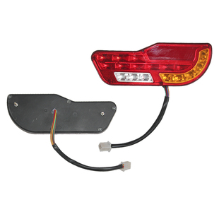 美邦(五羊)电动三轮车尾灯12V/48V总成后刹车灯转向灯插头线配件