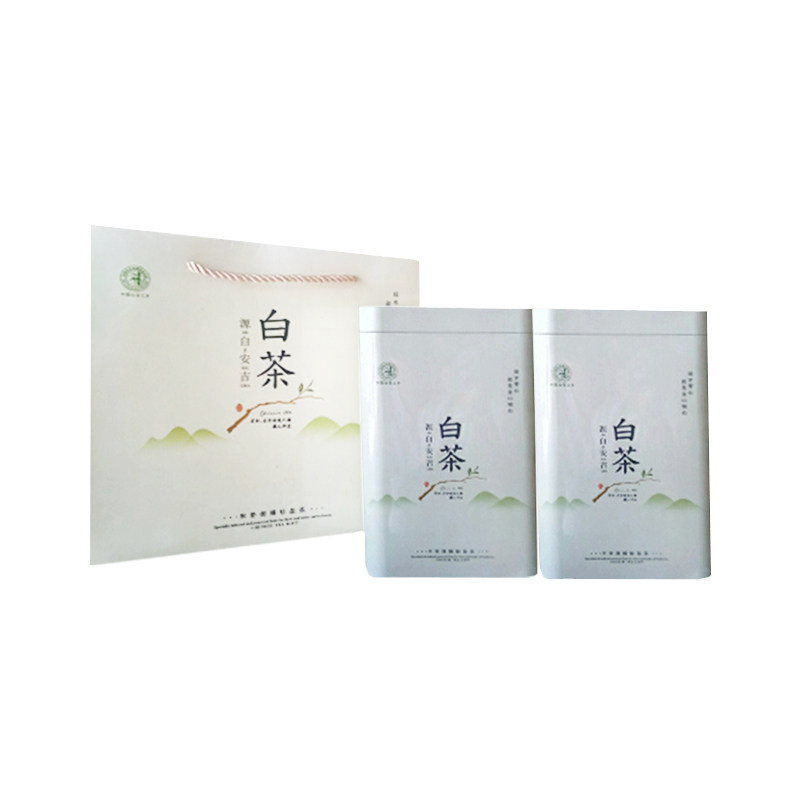 125g多种2罐装半斤白茶铁罐套装