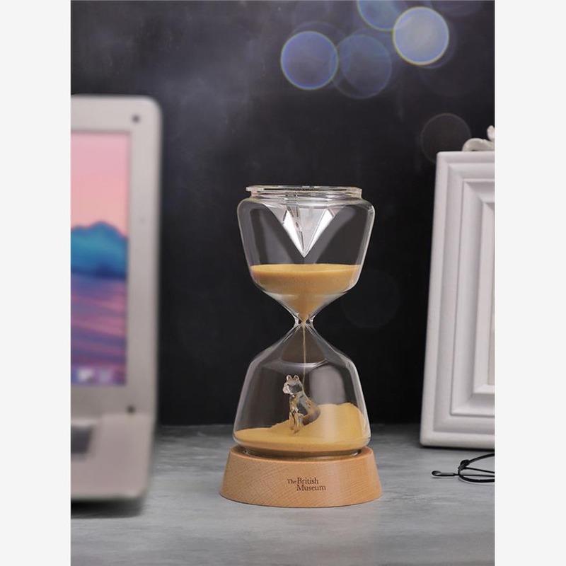 大英博物馆安德森猫北欧流沙伴睡沙漏灯夜灯现代氛围灯生日礼物女