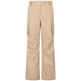 TrueReligion2024秋冬新品女士阔腿工装休闲裤子