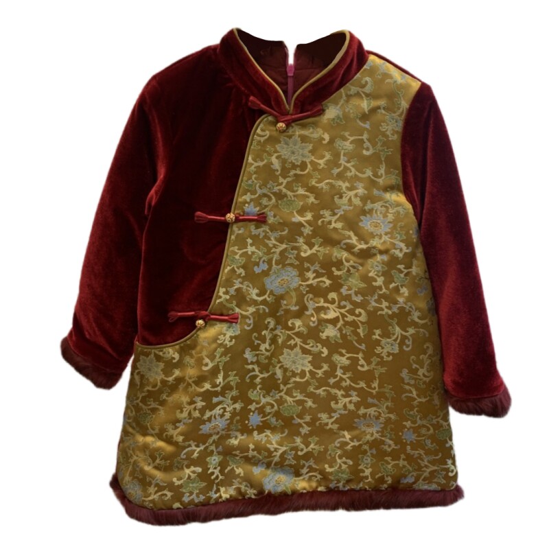 女童旗袍少爷服唐装新年拜年服