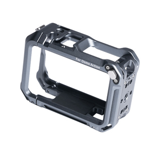 LKTOP立可拓适用大疆Action6兔笼运动相机横竖拍金属保护套Action6磁吸快拆配件精准拓展操作舒适拍摄配件