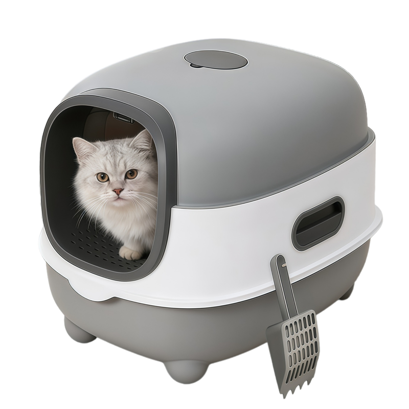 猫砂盆防臭全封闭式超大号防外溅