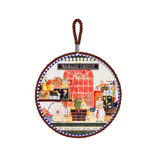 陶瓷隔热垫2025新款餐桌防烫锅垫耐高温中式餐垫砂锅隔热专用碗垫