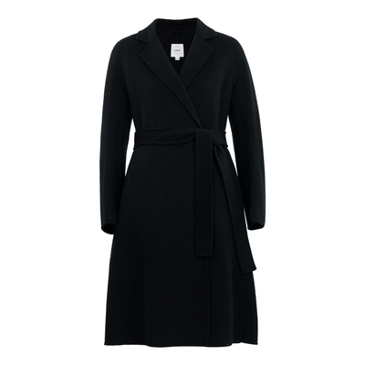 HONRN/红人双面山羊绒羊毛呢大衣