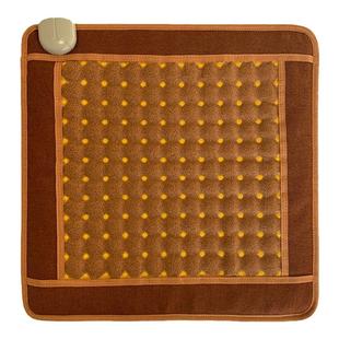 电加热坐垫原始点黄土球温敷加坐垫单人家用办公久坐神器直销正品