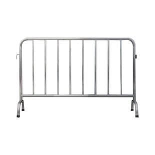 不锈钢铁马护栏施工防护围栏道路安全栏大型商场地铁可移动隔厂家