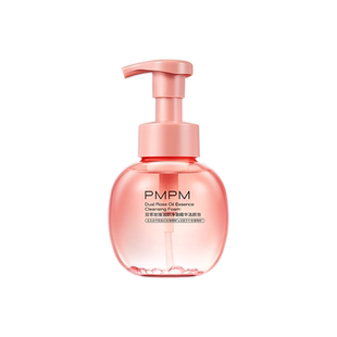 【立即抢购】PMPM双萃玫瑰油精华洁颜泡清洁温和洗卸洁面洗面奶