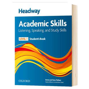 牛津学术英语学习技巧 听说1 英文原版 Oxford HEADWAY Academic Listening Speaking and Study Skills听力口语技能 进口英语书籍