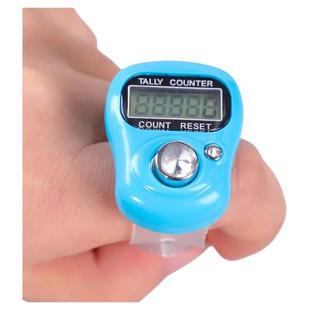 计数器手按电子数显点数器手指戒指指环数客器人流记数神器自动