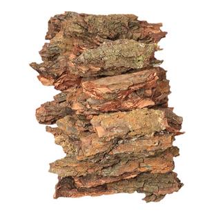 松树皮天然真树皮农庄装饰松木皮房屋造景防腐复古道具包木桩外墙