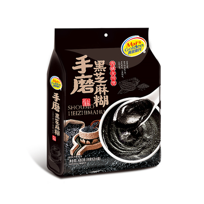 奇亚籽手磨黑芝麻糊黑豆黑桑葚即食营养早餐独立包装官方旗舰店