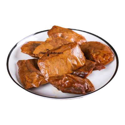 潮伯伯烤肉豆干夹笋丝五香素肉
