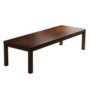 客厅大长桌家用实木书桌学习工作台图书馆长条桌会议室阅读写字台