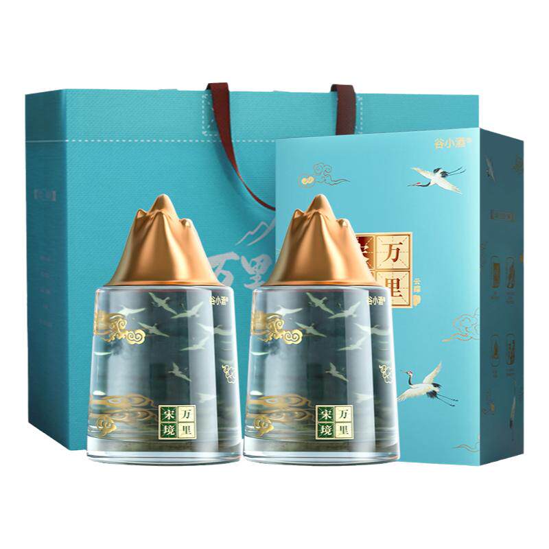谷小酒万里宋境52度浓香白酒整箱