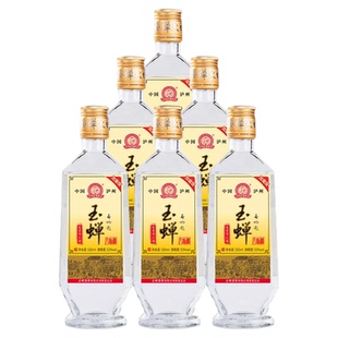 【焕新升级】玉蝉大曲酒80加量版52度浓香型白酒525ml整箱口粮酒