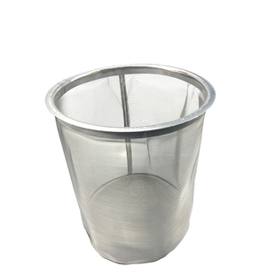 不锈钢过滤网304圆形过滤桶筛筐滤架双联过滤器滤网超细过滤网架