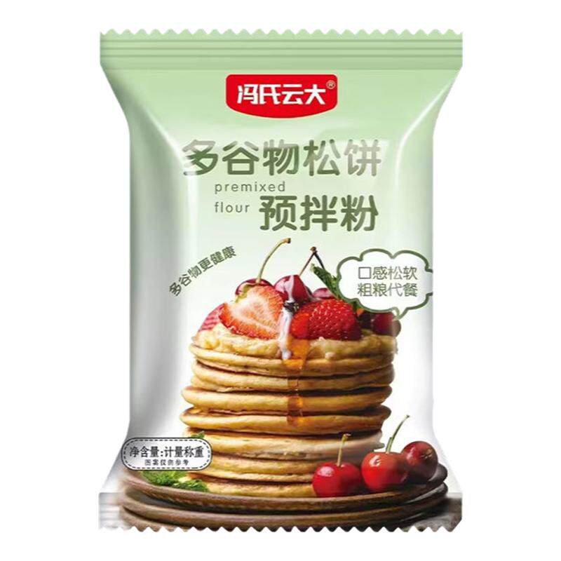 松饼粉儿童无添加多谷物松饼粉自制华夫饼鸡蛋仔早餐家用预拌粉