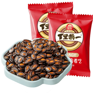 旭东百里挑一话梅味西瓜子新年货黑瓜子零食休闲小吃包装坚果礼盒