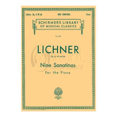利希纳9首小奏鸣曲钢琴独奏