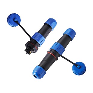 西库航空插头公母对接插座防水电源电线连接器工业快速防水接头