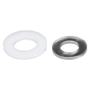 塑料塑胶尼龙绝缘平垫片PC透明加大加厚垫圈圆形PA66M2M2.5M3-M20