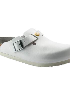 BIRKENSTOCK勃肯牛皮革功能拖鞋