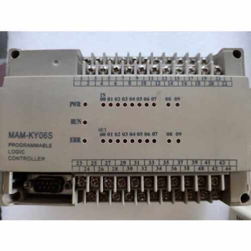 询议价询价PLC成色如图 型号MAM-KY06S 两侧缺盖议价