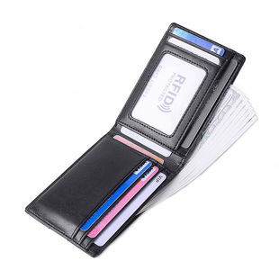 短款真皮男士款美金钱包青年皮夹超薄钞票纸币钱夹潮流money clip