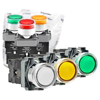 施耐德授权店XB2-BW带灯按钮开关