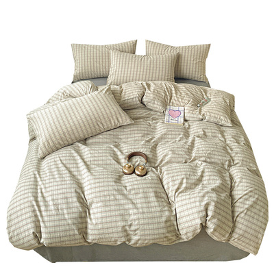 定做Aa类超柔水洗棉全纯棉四件套