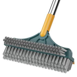 地板刷卫生间刷子刷地地缝清洁神器浴室厕所洗地洗墙长柄硬毛缝隙