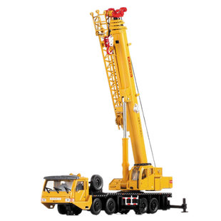 凯迪威合金工程车模型1:55重型起重机大吊车汽车玩具车原厂仿真车