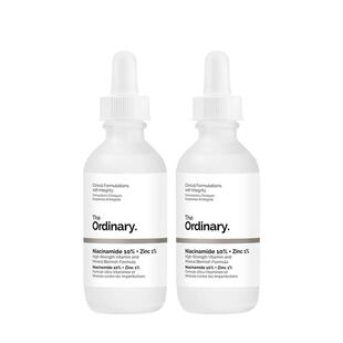 【自营】TheOrdinary10%烟酰胺+1%锌精华提亮收缩补水60ml*2进口