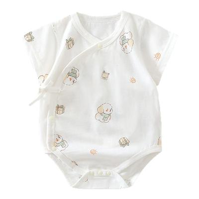 小月龄宝宝52码夏季薄款包屁衣