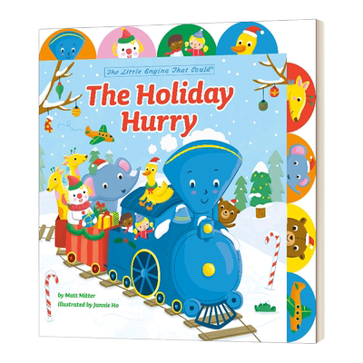 英文原版 The Holiday Hurry The Little Engine That Could 小火车头做到了 圣诞节主题 英文版 进口英语原版书籍儿童外文书
